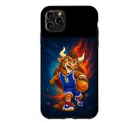 Carcasa para iPhone 11 Pro MAX Cosmic Basketball Mascot Player Galaxy Space Graphic