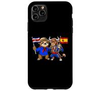 Carcasa para iPhone 11 Pro MAX Costa Rica España Raíces Bandera Costarricense Español