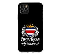 Carcasa para iPhone 11 Pro MAX Costa Rican Princess Costa Rica Flag Proud Costa Rican Girl