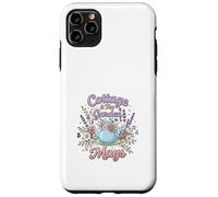 Carcasa para iPhone 11 Pro MAX Cottage Tea Garden Days Floral Cozy Diseño estético