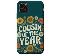 Carcasa para iPhone 11 Pro MAX Cousin of The Year Retro Vintage Floral Family