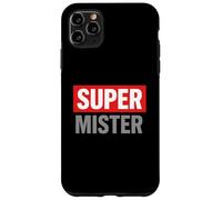 Carcasa para iPhone 11 Pro MAX Cover Regalo Mister Fine Anno Allenatore Calcio Super Mister