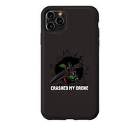 Carcasa para iPhone 11 Pro MAX Crashed My Drone FPV Pilot Quadcopter Racing