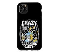Carcasa para iPhone 11 Pro MAX Crazy Cleaning Lady Conserje