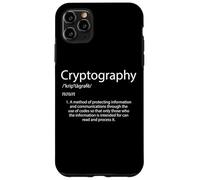 Carcasa para iPhone 11 Pro MAX Criptografía Definición Cifrado Bitcoin Clave criptográfica