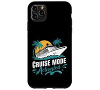 Carcasa para iPhone 11 Pro MAX Cruise Mode Activated Tropical Vacation Ship Art