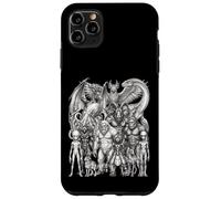 Carcasa para iPhone 11 Pro MAX Cryptids y Criaturas míticas Fantasía Arte
