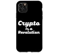 Carcasa para iPhone 11 Pro MAX Crypto Is a Revolution Cryptocurrency Is The Future of Money