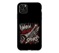 Carcasa para iPhone 11 Pro MAX Cuando el Cielo Habla Trompeta Cristiana Revelación