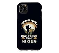 Carcasa para iPhone 11 Pro MAX Cuantas más Personas conozco, más me Encanta el Senderismo Retro Camping