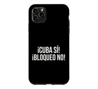 Carcasa para iPhone 11 Pro MAX Cuba Si Bloqueo No Frase Cubana Espanol Politica