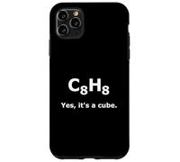 Carcasa para iPhone 11 Pro MAX Cubano Química C8H8 Molécula - Yes It's a Cube