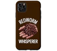 Carcasa para iPhone 11 Pro MAX Cultivo de Gusanos Divertidos susurradores de Gusanos Rojos
