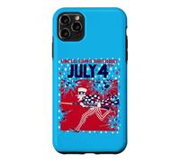 Carcasa para iPhone 11 Pro MAX Cumpleaños del tío Sam Tachonado de Estrellas 4 de Julio