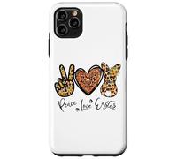 Carcasa para iPhone 11 Pro MAX Cute Bunny For Women with Sunflower Mom Peace Love Easter