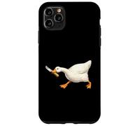 Carcasa para iPhone 11 Pro MAX Cute but Dangerous Duck with Knife Funny Silly Duck Meme