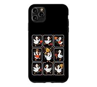 Carcasa para iPhone 11 Pro MAX Cute Duck Soccer Star Champion 2024
