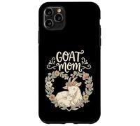 Carcasa para iPhone 11 Pro MAX Cute Floral Goat Mom Homestead Farmer Mother