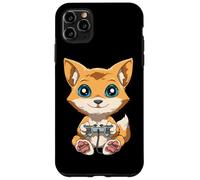 Carcasa para iPhone 11 Pro MAX Cute Fox Video Gaming Y Computer Player
