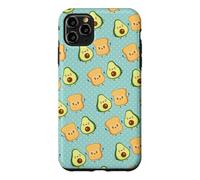 Carcasa para iPhone 11 Pro MAX Cute Girls Funny Anime Kawaii Food Avocado Toast Bread Lover