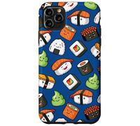 Carcasa para iPhone 11 Pro MAX Cute Kawaii Kids Womens Girls Cartoon Pattern Sushi Lover