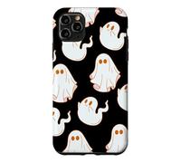 Carcasa para iPhone 11 Pro MAX Cute Spooky Ghost Pastel Goth Retro Groovy Halloween Black