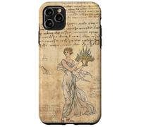 Carcasa para iPhone 11 Pro MAX Cute Vintage Wild Flower Motif Antique Fairycore Aesthetic