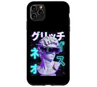 Carcasa para iPhone 11 Pro MAX Cyberpunk Vaporwave David VR Gafas Japonesas Glitch