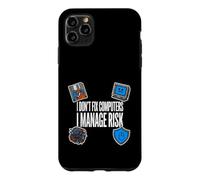 Carcasa para iPhone 11 Pro MAX Cybersecurity I Don't Fix Computers I Manage Risk