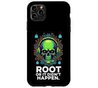 Carcasa para iPhone 11 Pro MAX Cybersecurity Root Access Hacker Linux Pentest