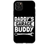 Carcasa para iPhone 11 Pro MAX Daddy'S Garage Buddy, Amante de los Coches, mecánico, Garaje, tío