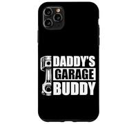 Carcasa para iPhone 11 Pro MAX Daddy'S Garage Buddy, Amante de los Coches, mecánico, Garaje, tío