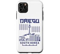 Carcasa para iPhone 11 Pro MAX Daegu Vacation Holiday Bandera de Corea del Sur