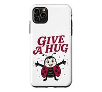 Carcasa para iPhone 11 Pro MAX Dale un Abrazo a Ladybug, Feliz y Divertido último día de Verano Escolar