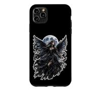 Carcasa para iPhone 11 Pro MAX Dark Gothic Angel Wings Moon Fantasy Art Aesthetic