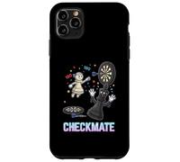 Carcasa para iPhone 11 Pro MAX Darts Chess Match Pawn 180 King Derrota Humor