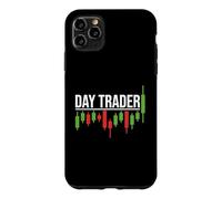 Carcasa para iPhone 11 Pro MAX Day Trader - Estilo gráfico de negociación de acciones desgastadas