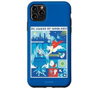Carcasa para iPhone 11 Pro MAX DC League of Super-Pets Krypto and Friends Vs. Lulu