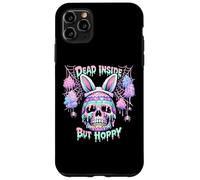Carcasa para iPhone 11 Pro MAX Dead Inside But Hoppy Skull Bunny Pastel Goth Easter