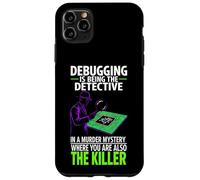 Carcasa para iPhone 11 Pro MAX Debugging Is Being The Detective Programmer Code