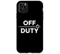 Carcasa para iPhone 11 Pro MAX Declaración de mentalidad Relajada mínima Fuera de Servicio