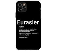 Carcasa para iPhone 11 Pro MAX Definición de Raza de Perro euroasiático - Lindos Cachorros Euraiser Dogs