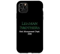 Carcasa para iPhone 11 Pro MAX Departamento de Gestión de Riesgos de Lehman Blanco