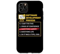 Carcasa para iPhone 11 Pro MAX Desarrollo de Software Ingeniero de Procesos Desarrollador Coder Geek