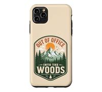 Carcasa para iPhone 11 Pro MAX Detox introvertido Digital Fuera de la Oficina en el Bosque