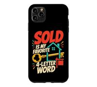 Carcasa para iPhone 11 Pro MAX Día de Cierre del Agente inmobiliario Vendido Humor inmobiliario