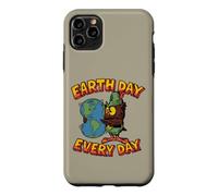 Carcasa para iPhone 11 Pro MAX Día de la Tierra de Woody Owl ¡Todos los días, Planet Hugger, regala un comino!