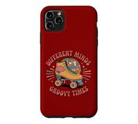 Carcasa para iPhone 11 Pro MAX Different Minds Groovy Times - Patines Retro para TDAH y Autismo
