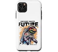 Carcasa para iPhone 11 Pro MAX Dino Astronaut Ancient Rex Future Fusion Art Space Explorer