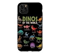 Carcasa para iPhone 11 Pro MAX Dinosaurios Lindos Amantes de los Animales jurásicos del Mundo